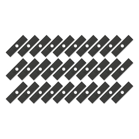 T Terre Heat Hardened Edger Blades Compatible w/ Ryobi 613223 Stihl 4133-713-4101 Green Machine, 30PK 41-ROT-07-0039-QTY30